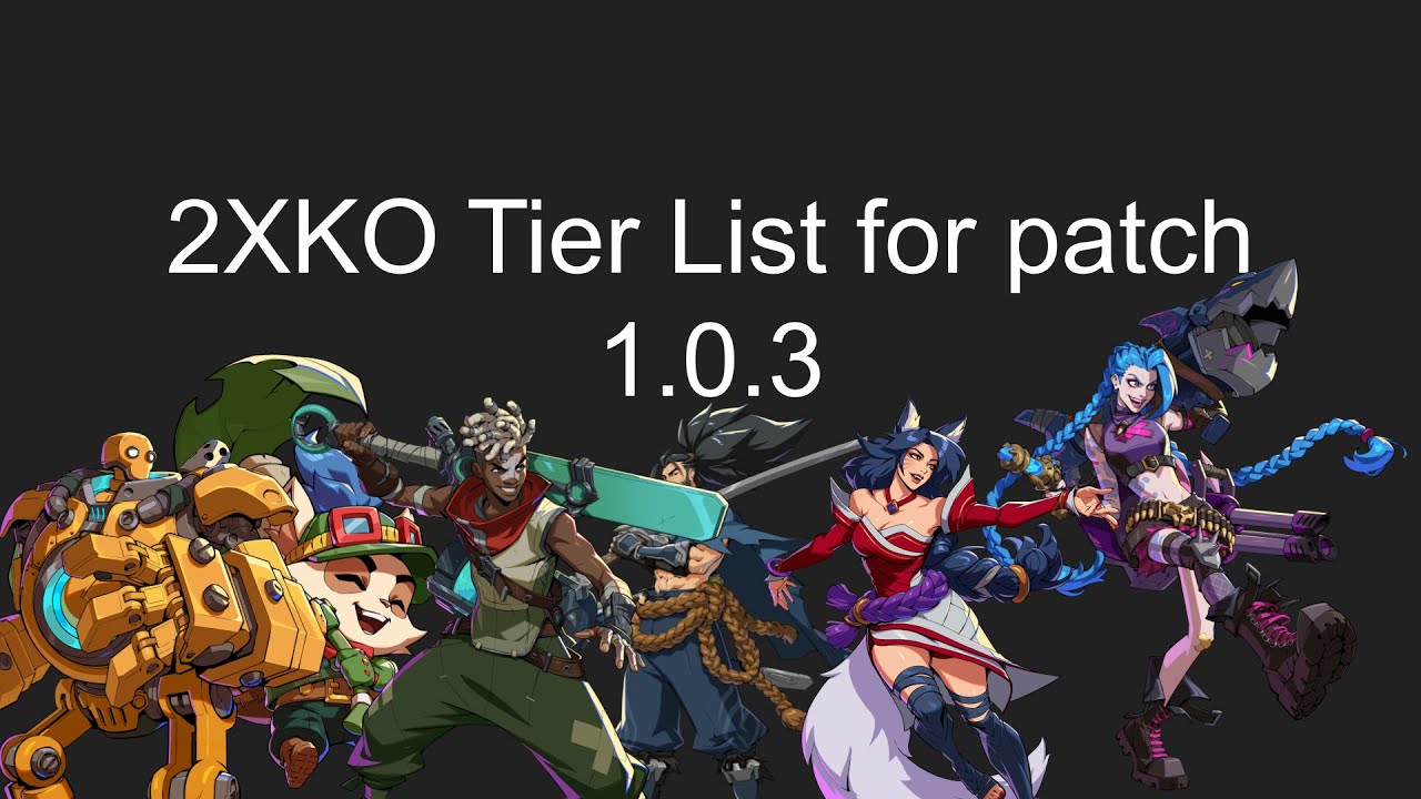 Teemo is Still Good | 2XKO Patch 1.0.3 Tier List