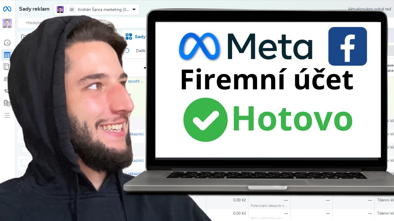 Jak založit a nastavit Meta Business Manager (Facebook Business Manager) - firemní účet pro reklamy