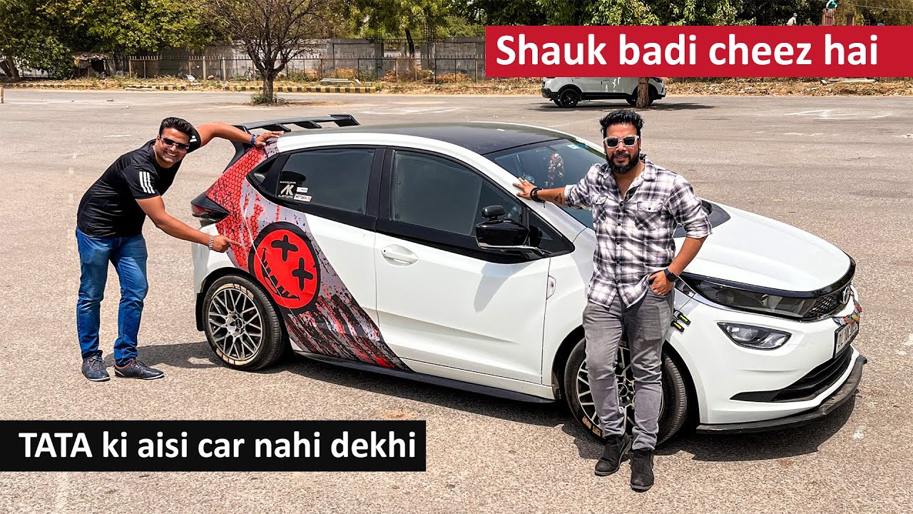 Kabhi iss car ko itna khoobsurat nahi dekha TATA Altroz modified - King Indian