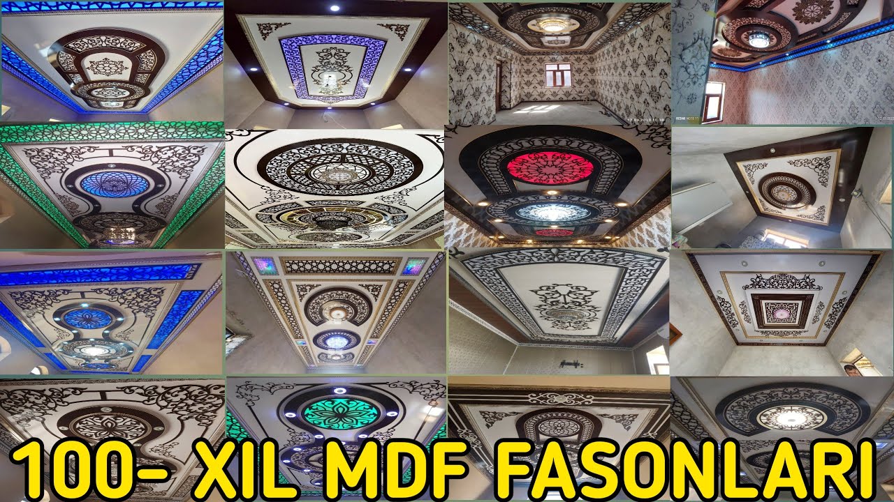 100-XIL MDF POTOLOK FASONLARI YEVRO POTOLOK +998 90 667 59 33 USTA