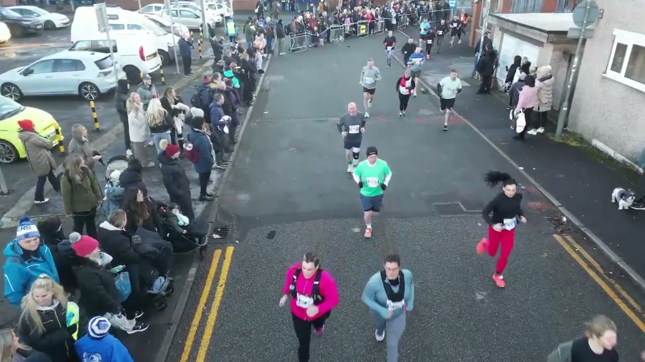 Blackburn Annual 10k Charity Run, 30TH Nov   2025 By Drone