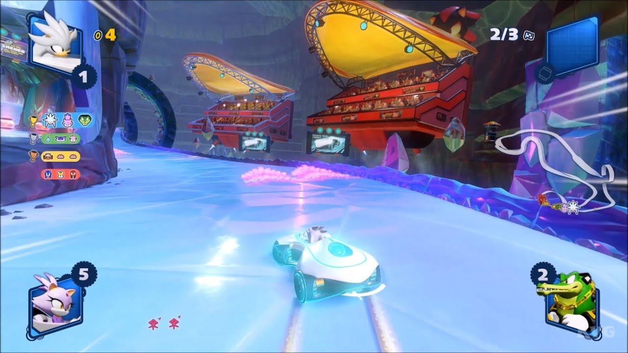Team Sonic Racing - Silver Gameplay (PC HD) [1080p60FPS]