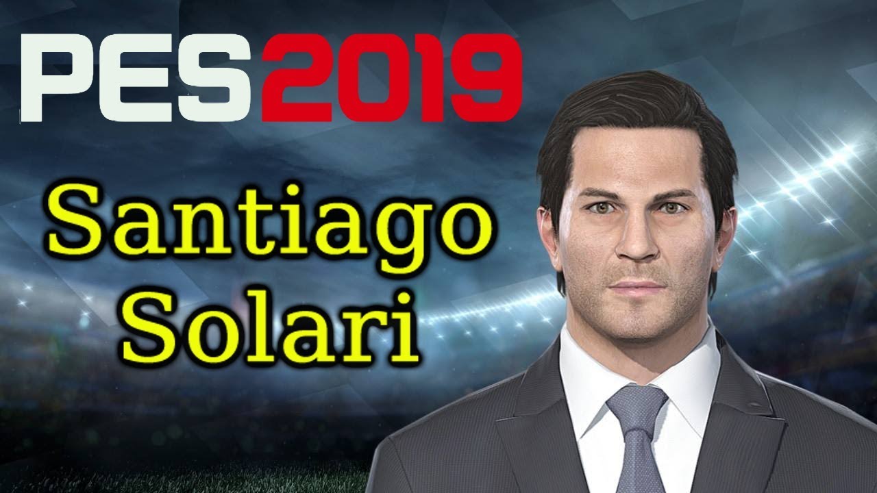 Santiago Solari face - PES 2019 - 18