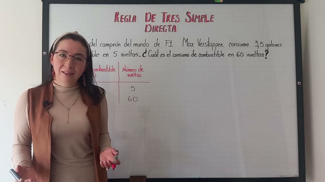 Ejercicios de regla de tres simple directa SUPER FÁCIL: Aprenda el truco secreto 🌻