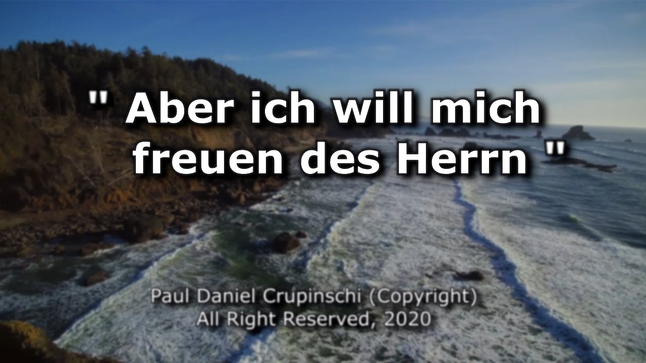 Aber ich will mich freuen  -  Paul DC