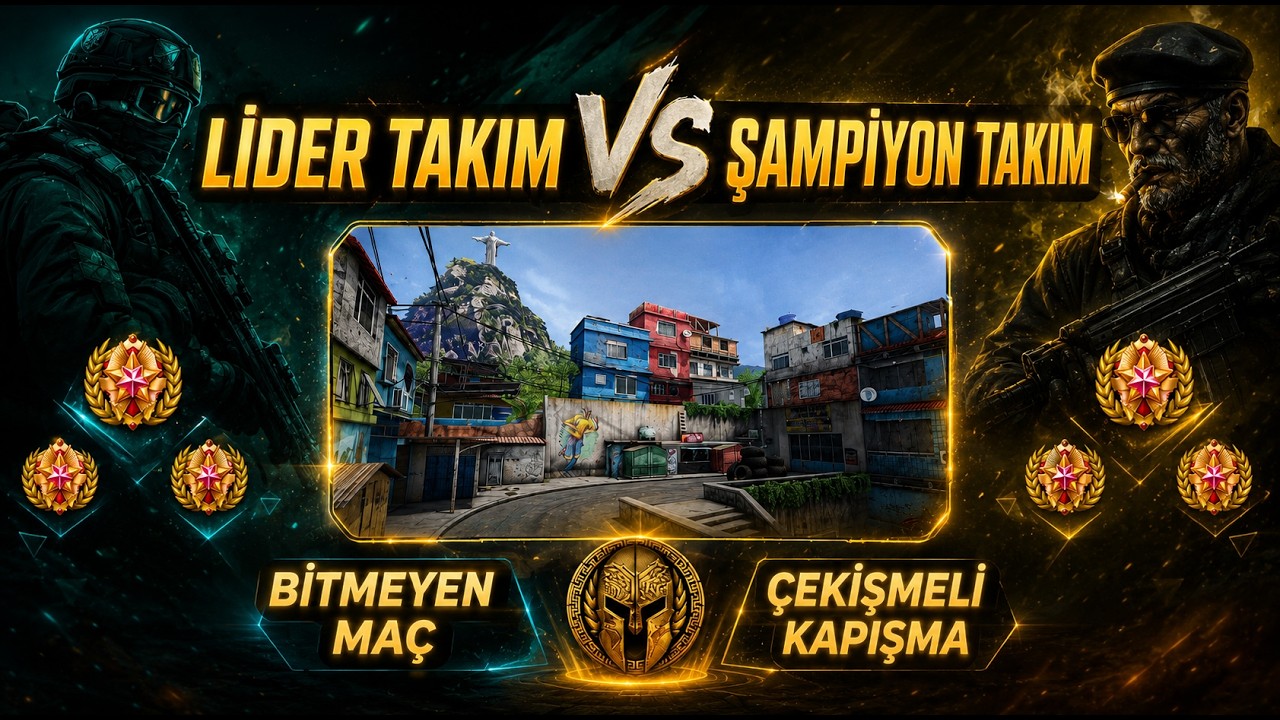 Lider Takım 🆚 Şampiyon Takım | BİTMEYEN MAÇ ⏳ ÇEKİŞMELİ KAPIŞMA💥