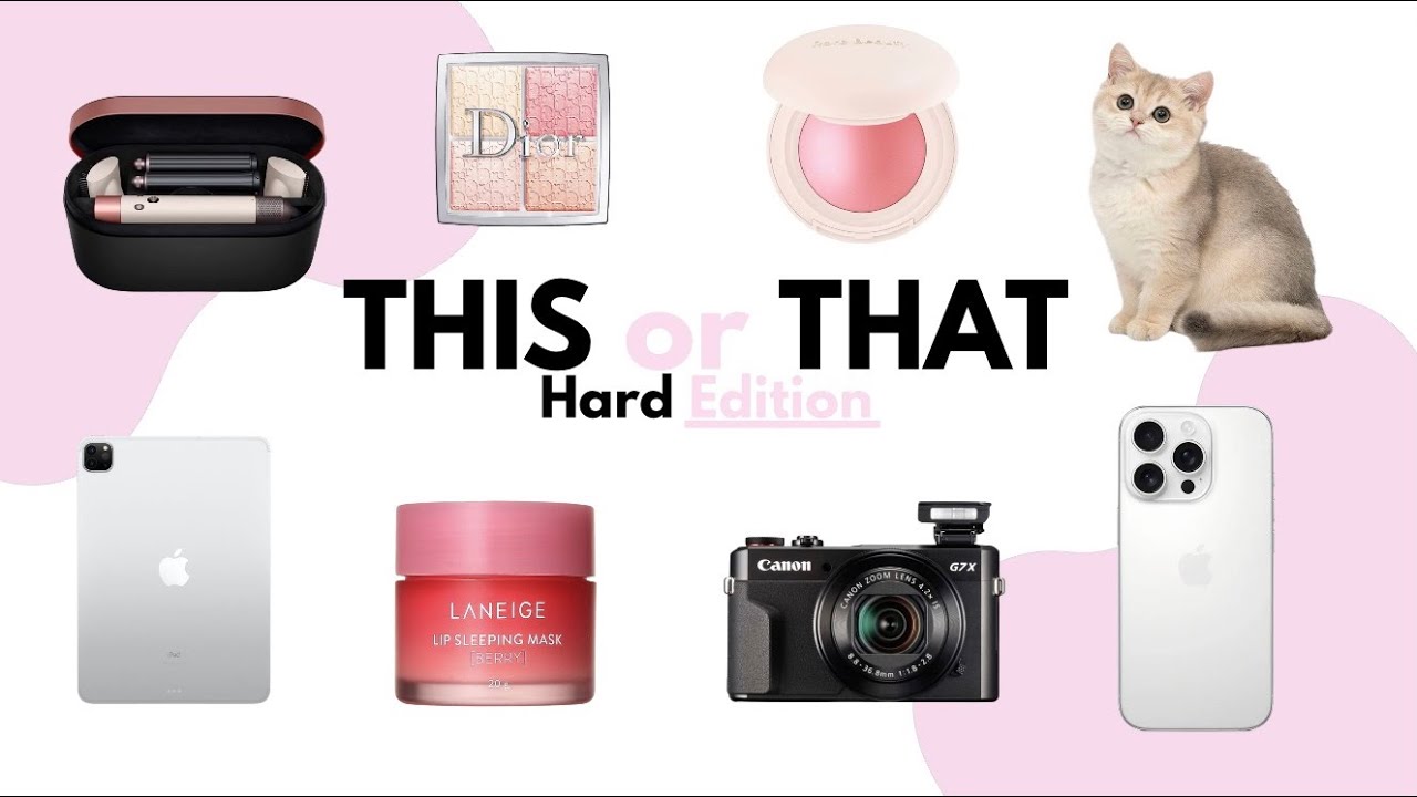This or That: Hard Edition ⚡🤔🔥