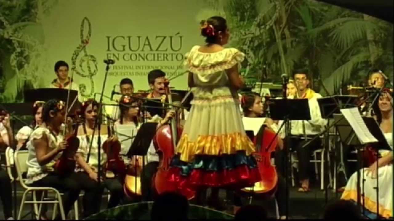 Iguazú en Concierto 2014: Orquesta Prejuvenil del Conservatorio de Tolima (Colombia)