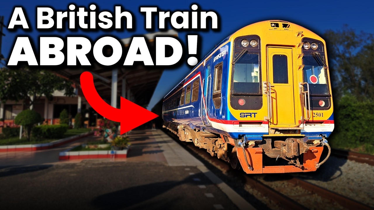 Why was Britain&rsquo;s BEST regional train&hellip; EXPORTED TO THAILAND!? 🇹🇭