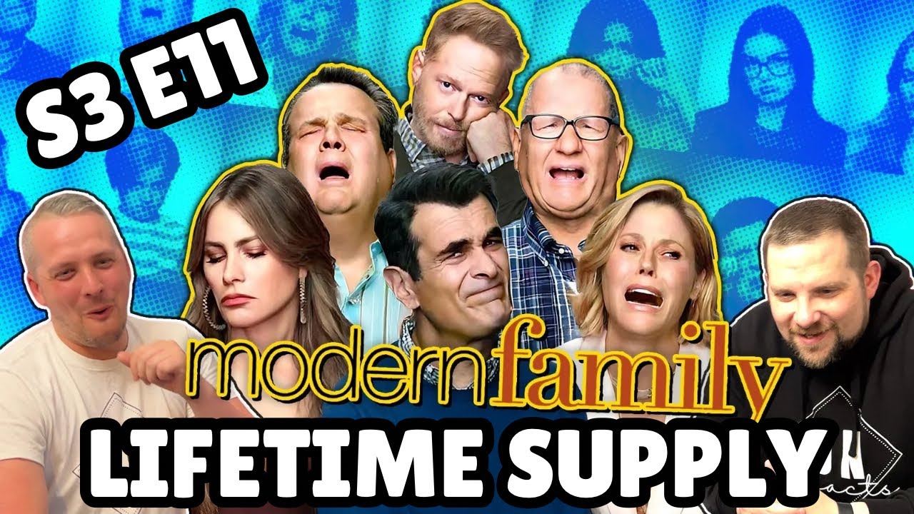 British Guys HILARIOUS Modern Family Reaction | Season 3 Episode 11 (Lifetime Supply)