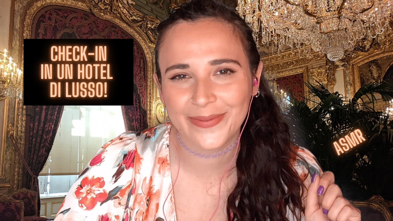 💻ASMR ITA💻 Check-in in un Hotel di lusso! - Roleplay - Soft Spoken