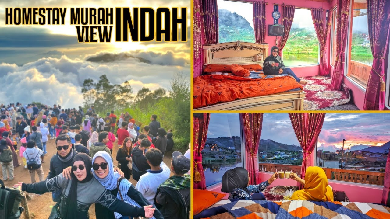 BUKIT SIKUNIR DIENG & HOMESTAY MURAH DENGAN VIEW INDAH❗