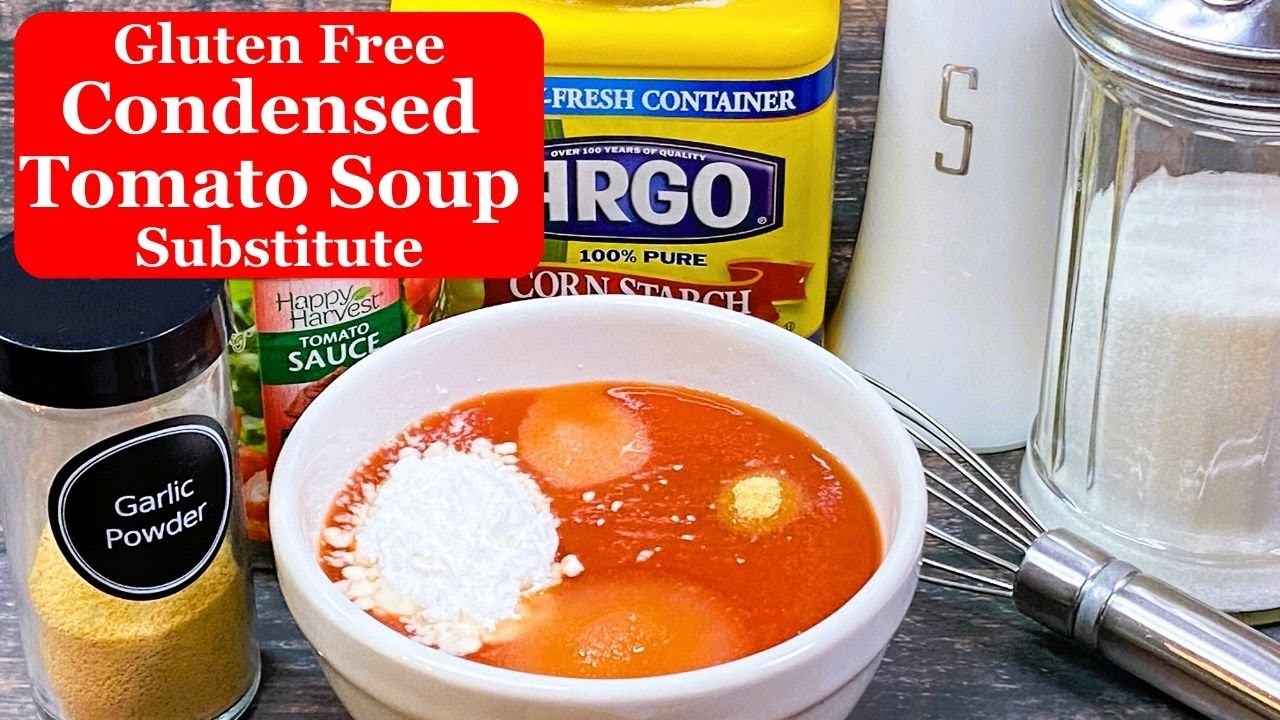 GLUTEN FREE CONDENSED TOMATO SOUP SUBSTITUTE