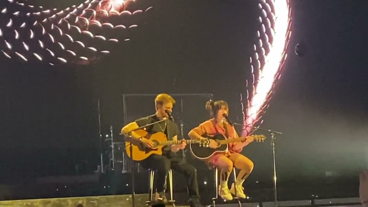 Billie Eilish and FINNEAS - Your Power - AO Arena, Manchester - 8/6/22