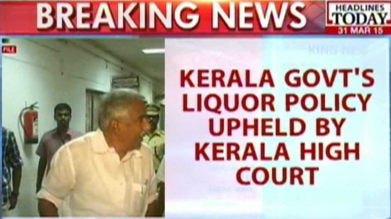 Only 5-Stars Hotels In Kerala Can Sell Hard Liquor