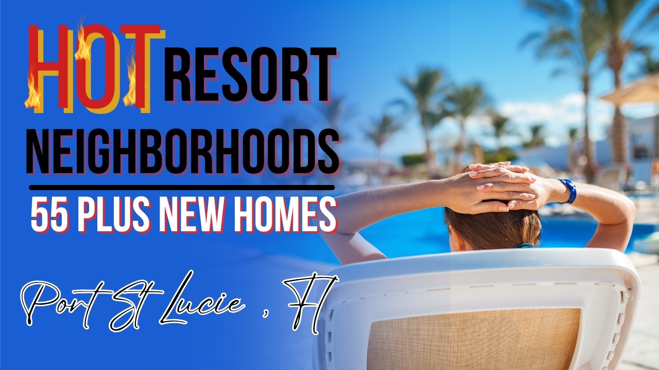 Top 5 Active Adult Communities in Port St Lucie Florida. Ultimate living in the sunshine state.