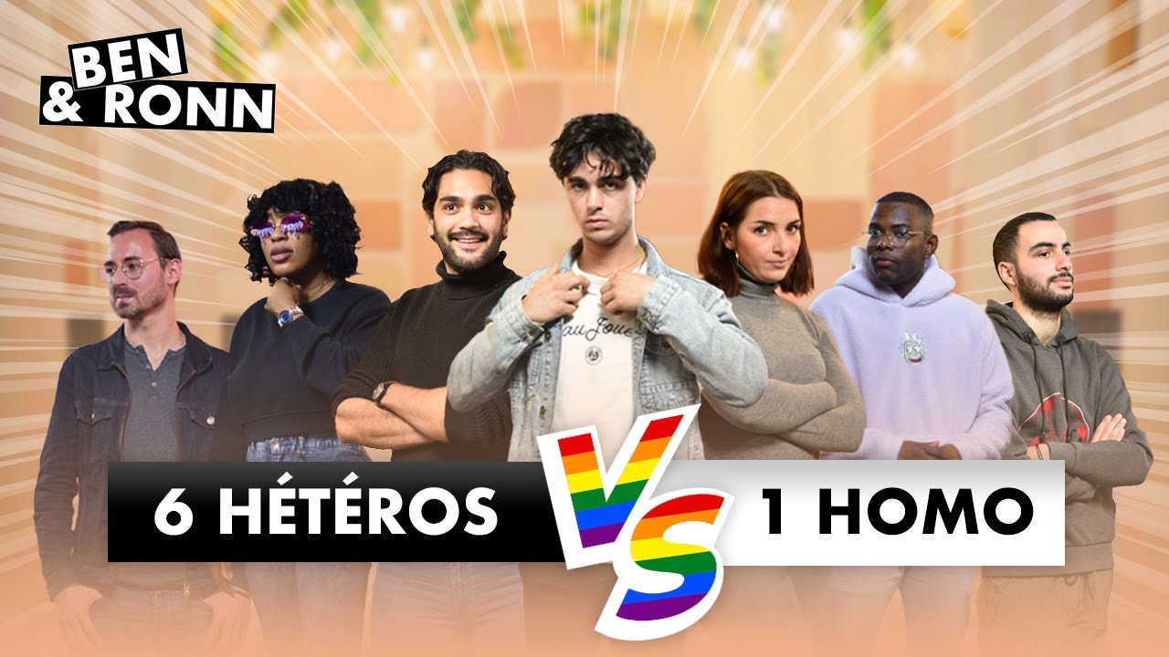 CHERCHEZ L'INTRUS - 6 HÉTÉROS VS 1 HOMO