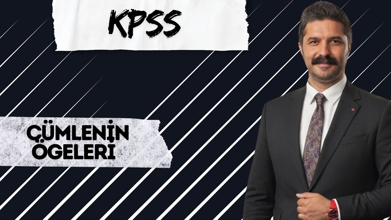 KPSS | Cümlenin Ögeleri | RÜŞTÜ HOCA