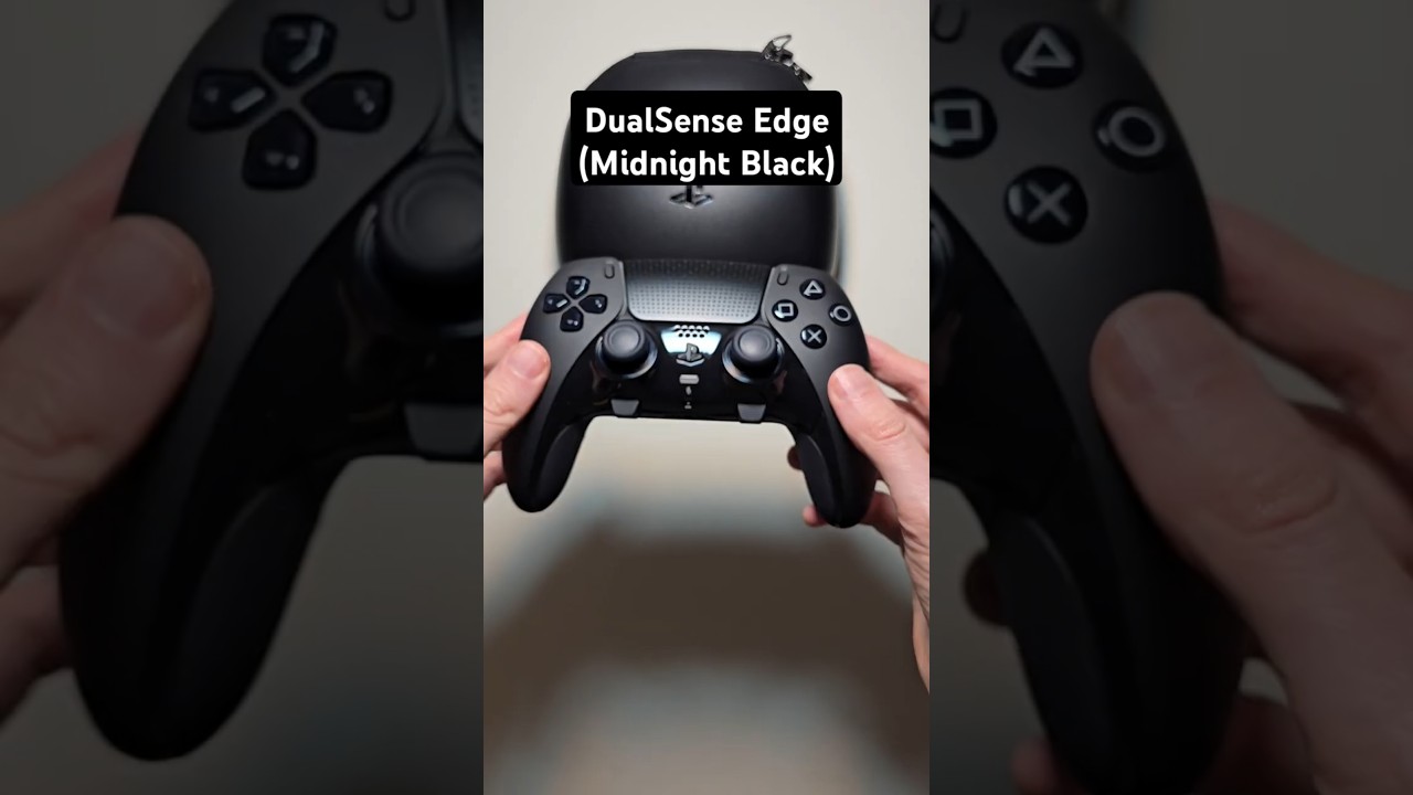 PS5 DualSense Edge Controller Unboxing! (Midnight Black)