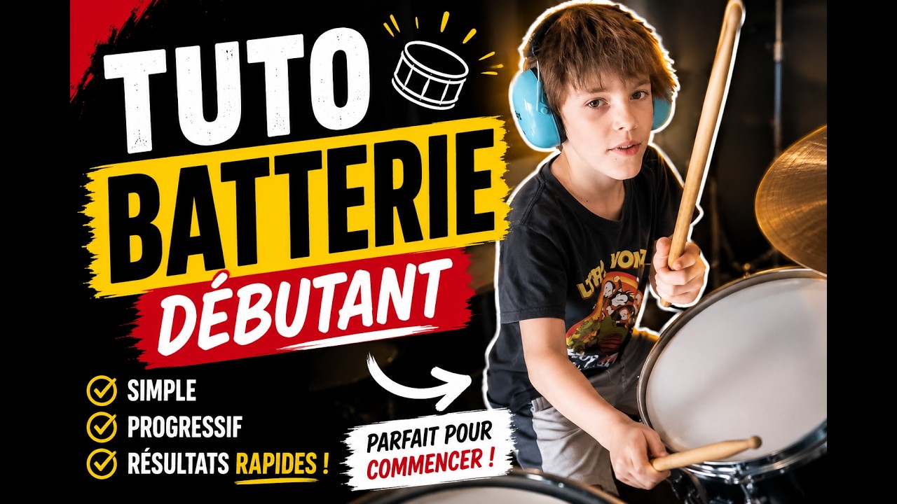 Tuto batterie débutant
