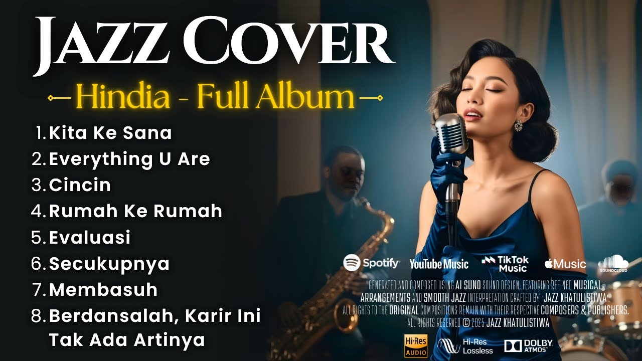 Hindia - Full Album | Smooth Jazz Cover by Jazz Khatulistiwa