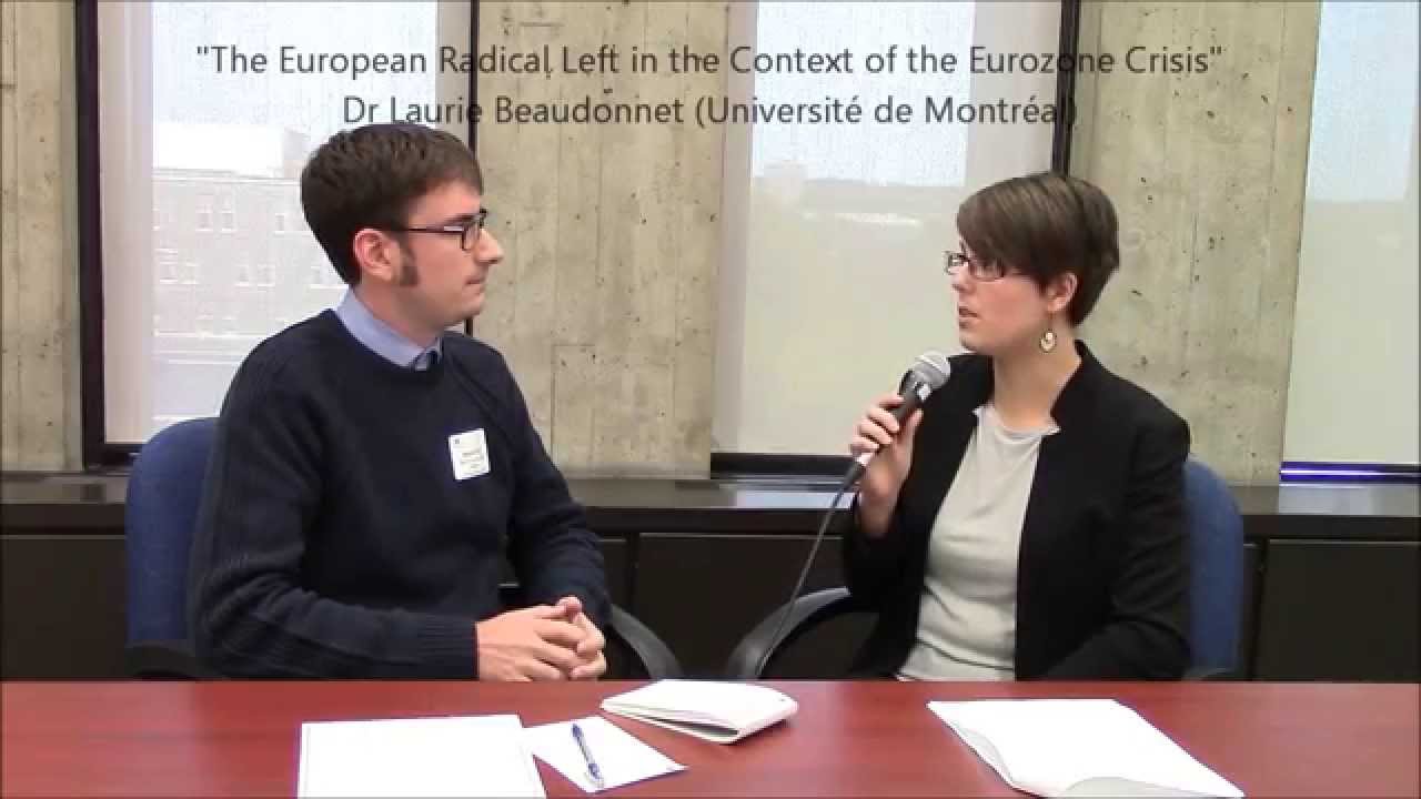 The Radical Left and the Eurozone Crisis - Interview with Dr Laurie Beaudonnet