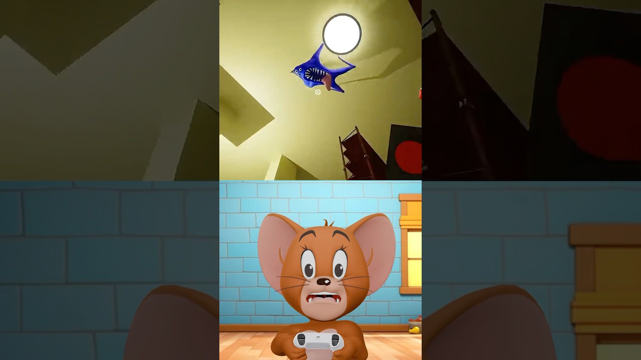 Джерри Маус играет в Гартена Банбана! 😱 #Shorts