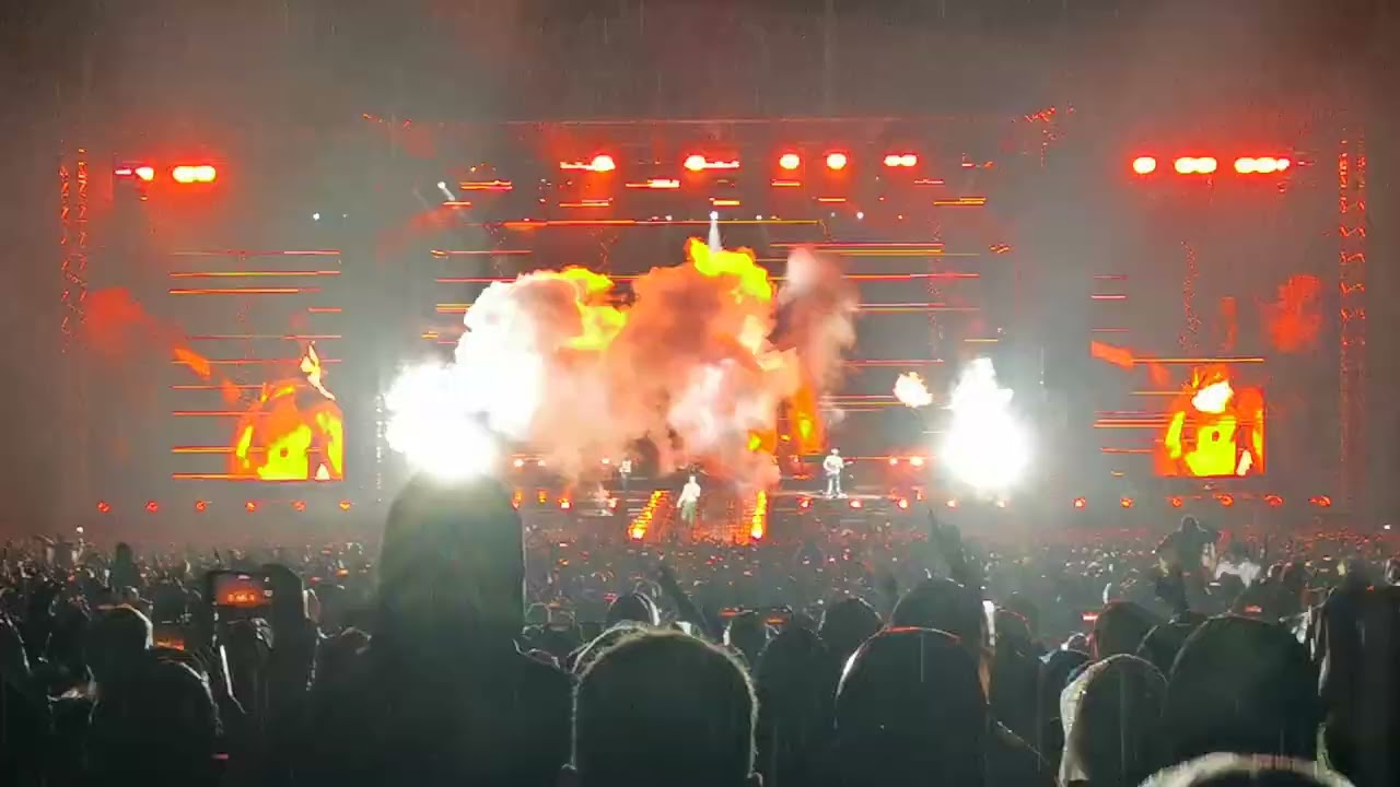 Imagine Dragons - Radioactive  - Riga, Latvia, Mezaparks 01.06.22