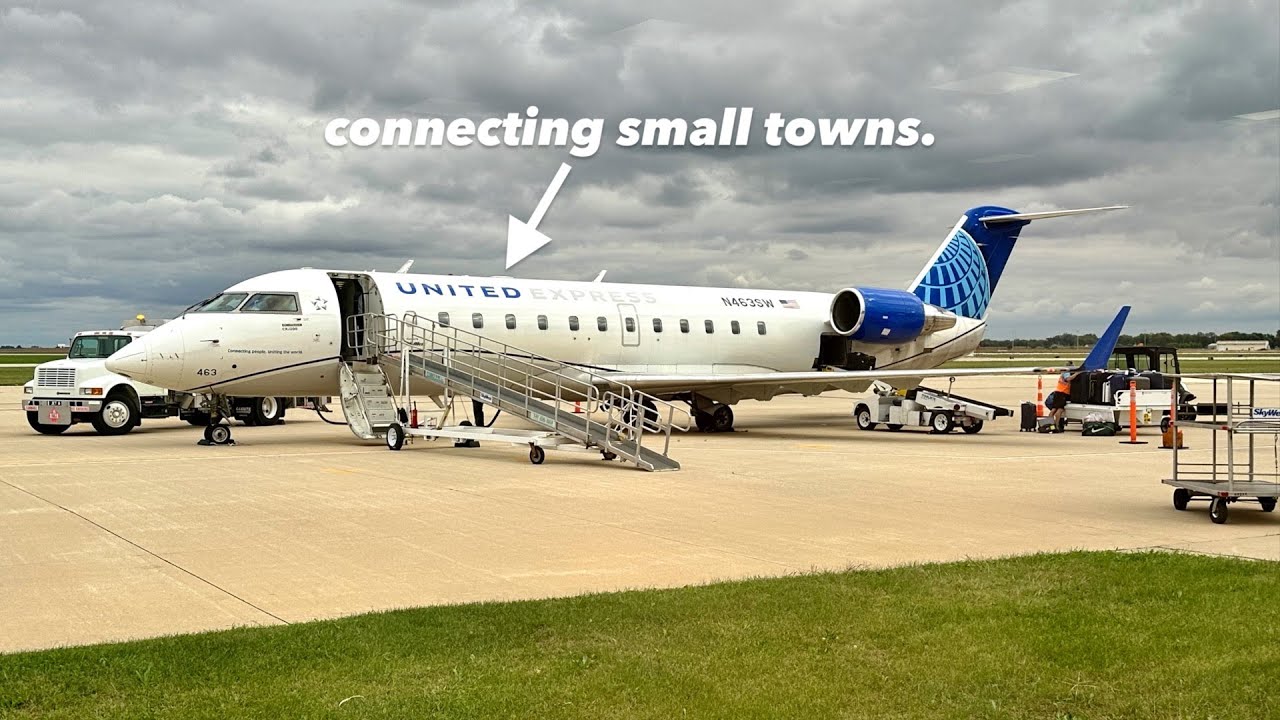CONNECTING SMALL TOWNS: EAS Flying on United Express' CRJ200