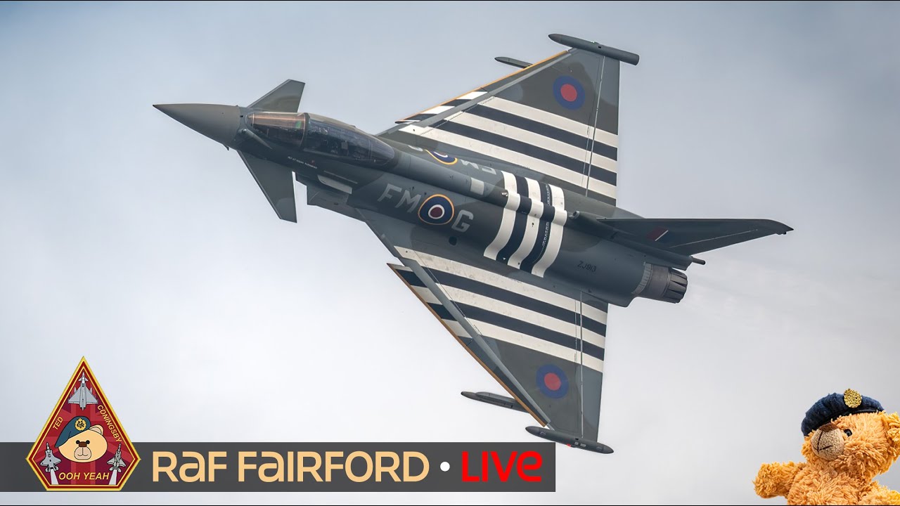 LIVE ROYAL INTERNATIONAL AIR TATTOO 2024 • RAF FAIRFORD 18.07.24
