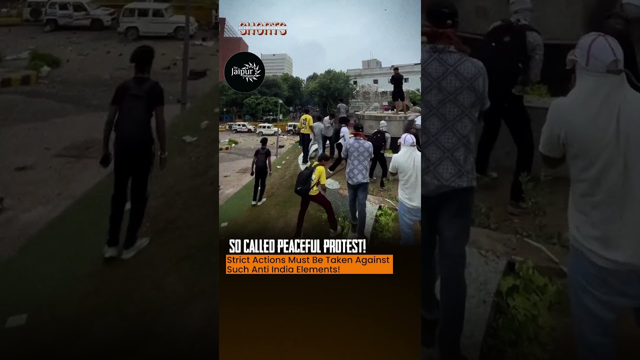 So called the Peaceful Protest..