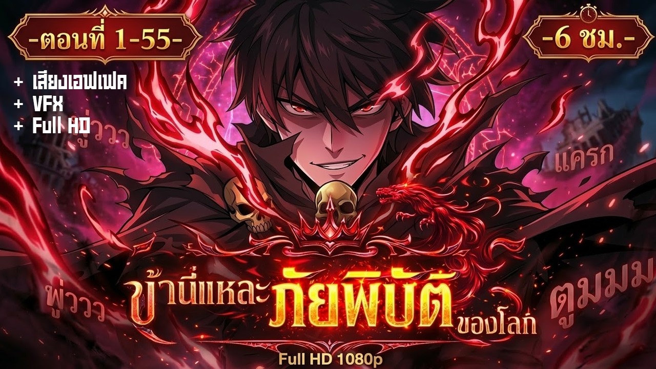 รวมตอนมังงะจีน : ข้านี่แหละ ภัยพิบัติ ของโลก !? (ตอนที่ 1-55) #มังงะตอนยาว