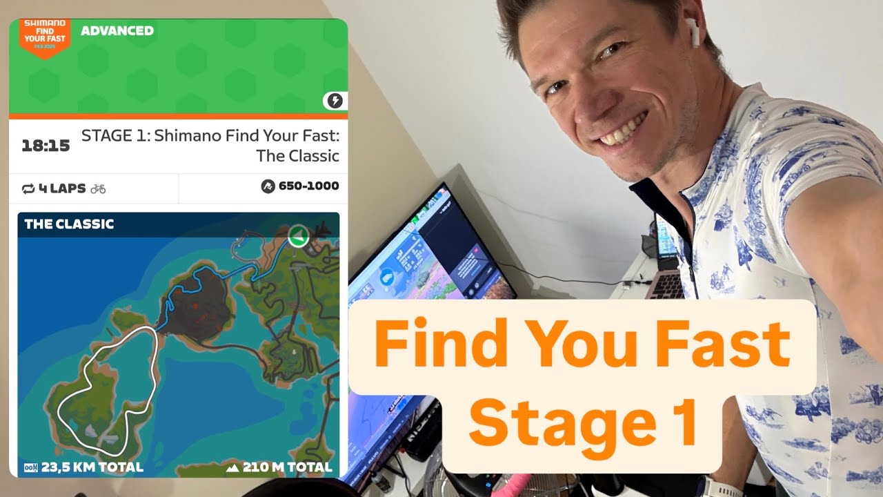 Zwift Racing - Shimano Find Your Fast - Stage 1 - Advanced Category - Live