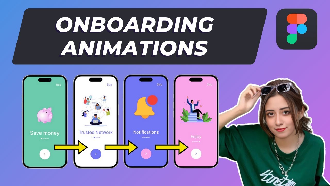 Onboarding Animations in Figma: Circle Transitions Tutorial