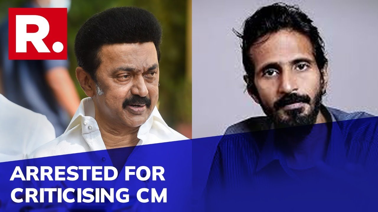 Tamil Nadu CM MK Stalin Slammed In Tweet; Critic Arrested