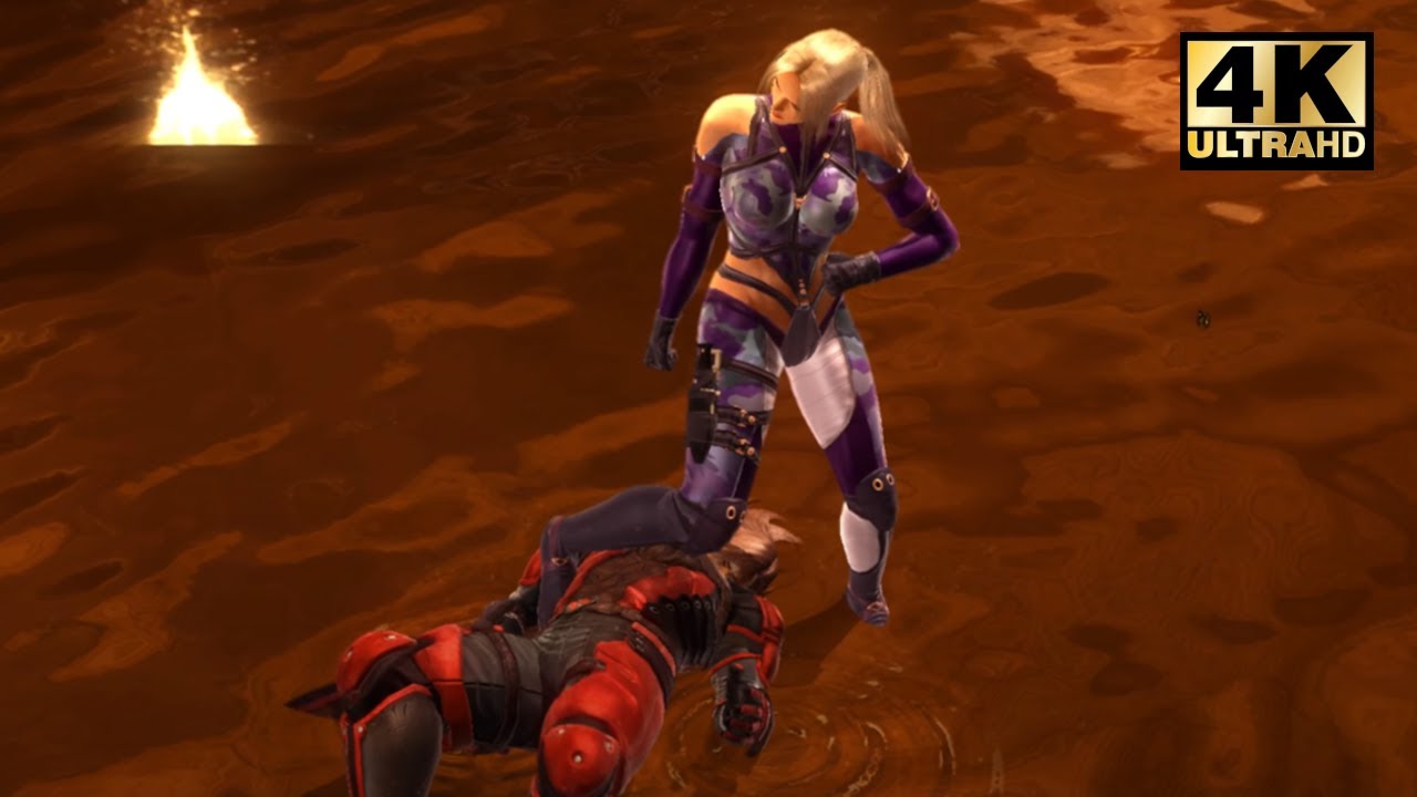 Nina slams Lars Reverse Ryona - Tekken 6