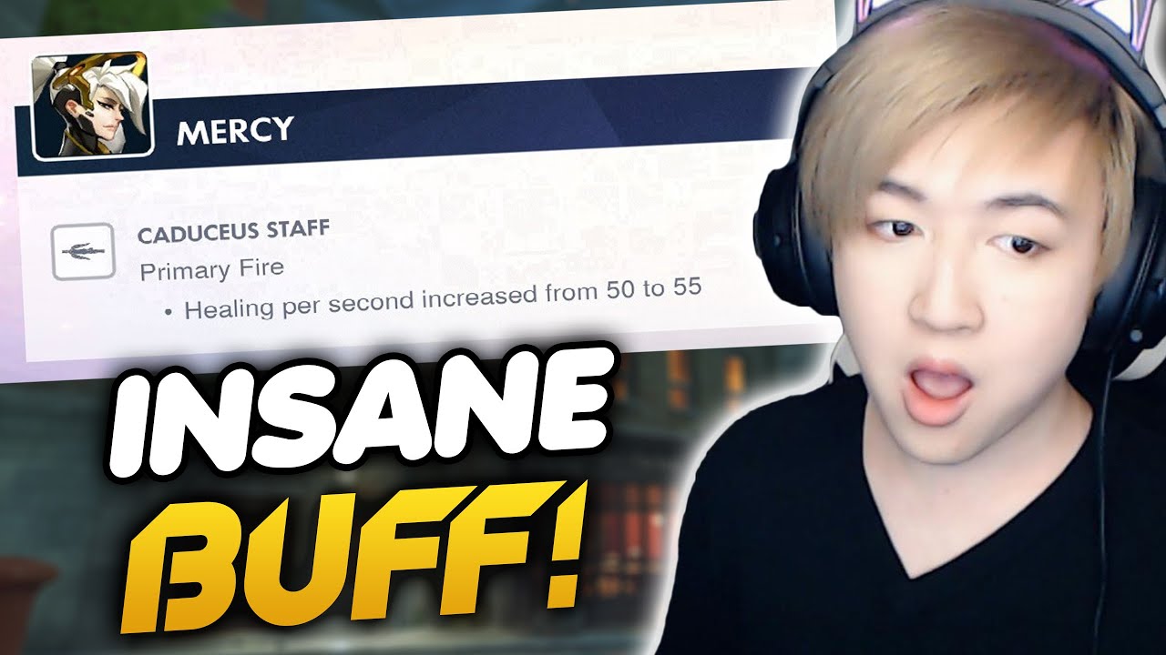 THE MERCY BUFF IS INSANE! (Warning: Triggered E-boys)