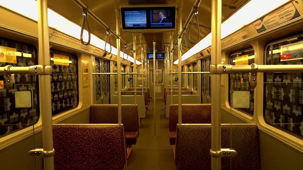 U-Bahn Berlin: Mitfahrt Typ F76 Biesdorf Süd - Tierpark (U5) [1080p50 ᴴᴰ]