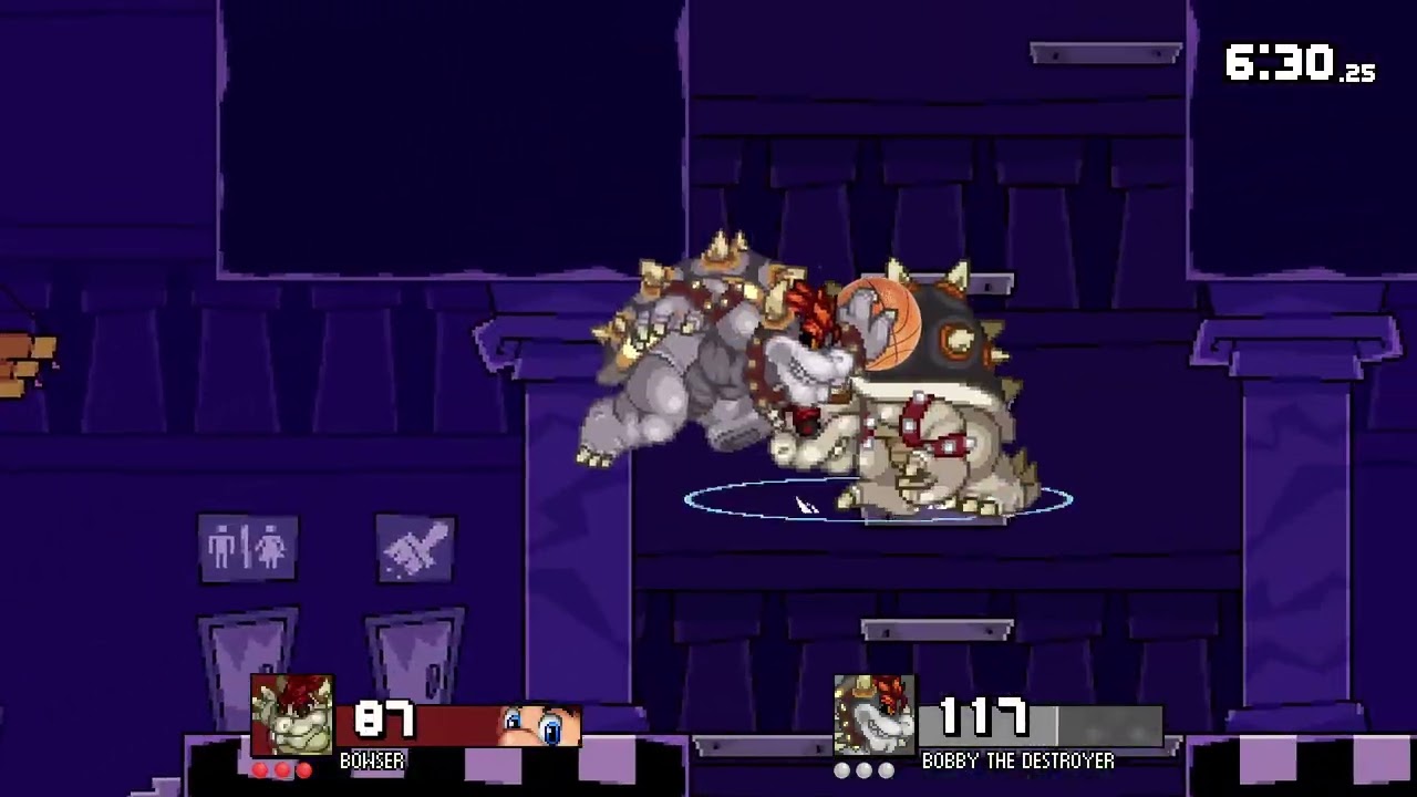 Dry Bowser vs Dry Bowser copycat