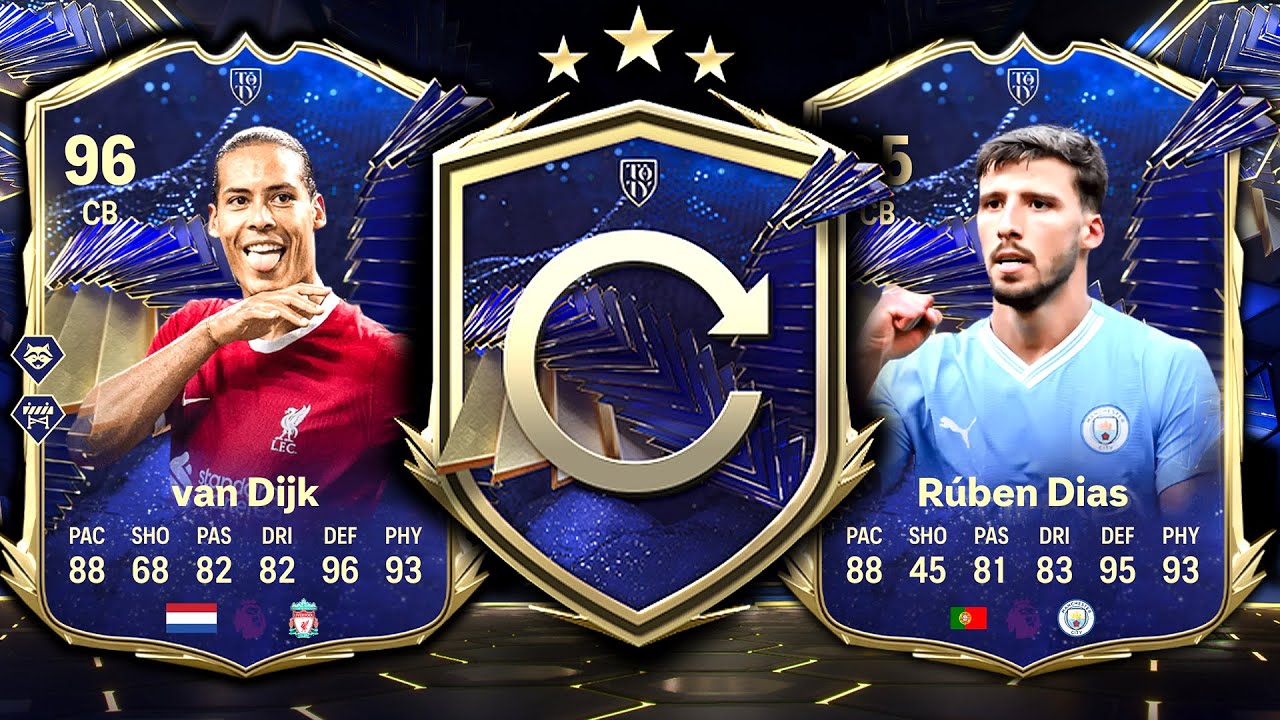 3x INSANE TOTYS PACKED! I OPENED EVERYTHING FOR TOTY DEFENDERS! #EAFC24