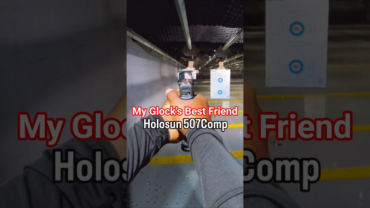 Holosun 507Comp & Glock - The Ultimate HUGE Optic combo! #holosun #optic #glock
