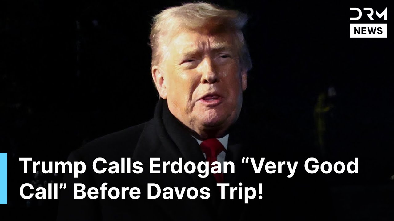 BREAKING NEWS: Trump Confirms Positive Phone Call With Turkish President Erdogan Before Davos | AC1Z
