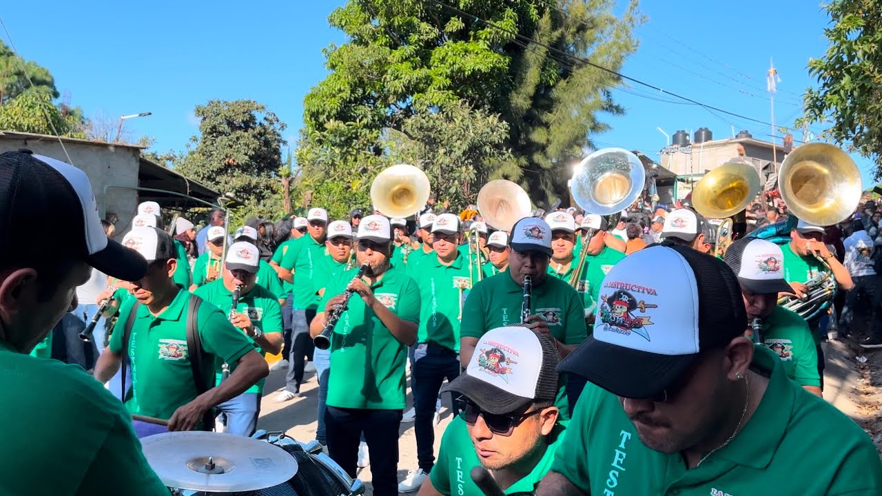 MUERTEADA SAN AGUSTÍN ETLA 2024 BANDA TROMBA SINALOENSE - LA QUEMADA