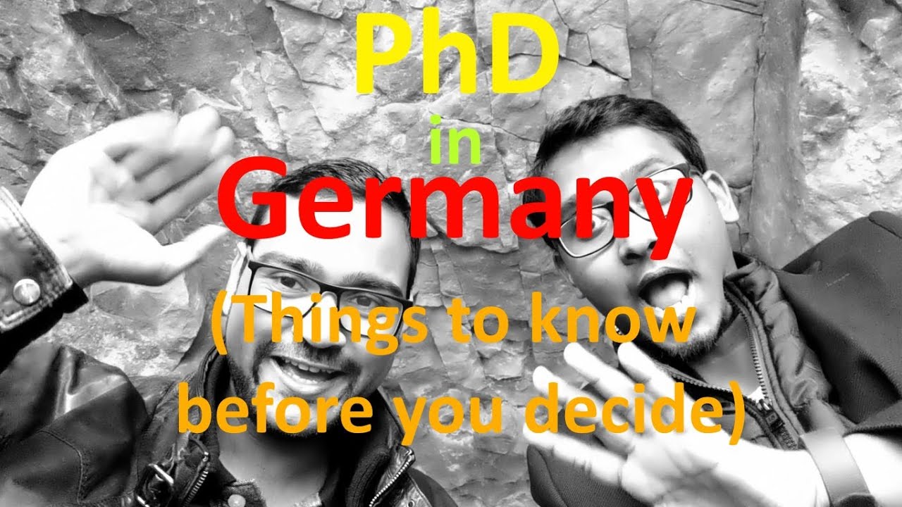 PhD in Germany (Things to know before you decide)