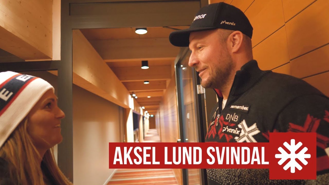 SkiStar VM-vlogg | Träffar Aksel Lund Svindal