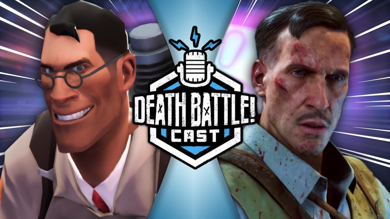 The Medic VS Edward Richtofen ( TF2 VS COD:Zombies)  | Death Battle Cast
