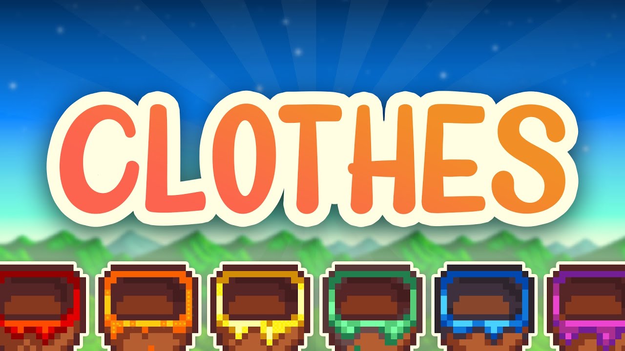 The ULTIMATE Tailoring & Dye Guide | Stardew Valley