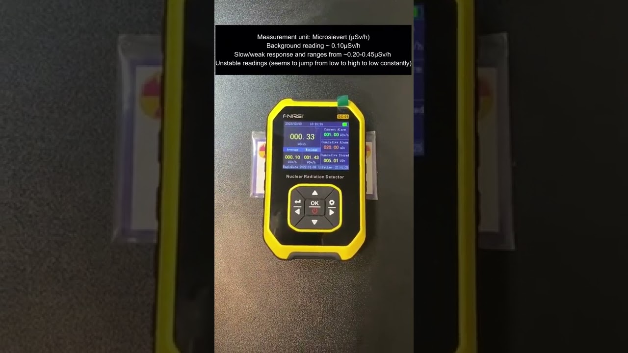 Geiger Counter radiation detectors comparison between FNIRSI GC-01 and Radex!!! SHOCKING RESPONSES