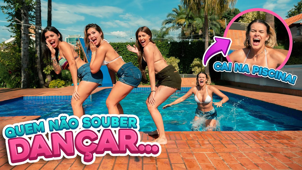 QUEM NÃO SOUBER DANÇAR, CAI NA PISCINA!!!