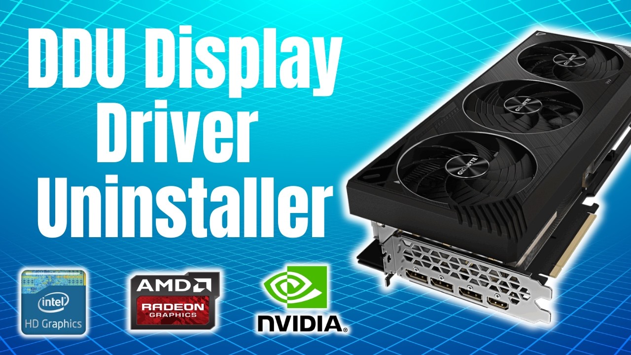 How To Use DDU Display Driver Uninstaller | Clean Install GPU Drivers